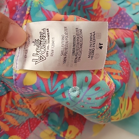 SET OF NEW OKIE DOKIE Dress. Color Angel Blue And UVSKINZ Reversible Hat Used. - Picture 16 of 17